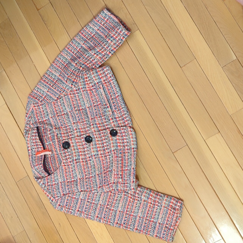 Imperial Cropped Tweed Jacket Y2K
